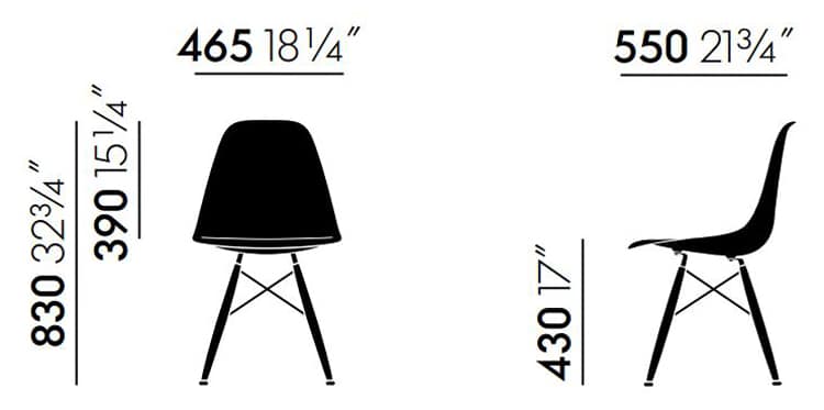 Eames plastic side chair | SmartPrint